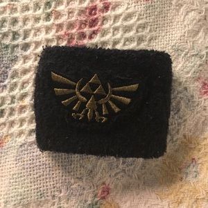 Legend of Zelda Sweatband Black And Gold